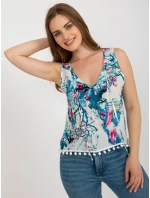 Halenka AT BZ 2202B.70 bílá a modrá