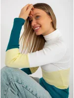 Dámská halenka RV BZ 8465 1.06P jasně žlutá - FPrice Dámská halenka RV BZ 8465 1.06P jasně žlutá - FPrice