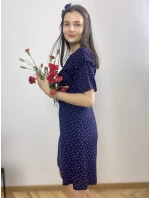 Dámská noční košile s krátkými rukávy 499 OLAYA Dámská noční košile s krátkými rukávy 499 OLAYA