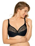 Dámská podprsenka 059 Nancy black - GAIA Dámská podprsenka 059 Nancy black - GAIA
