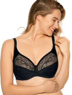 Dámská podprsenka 059 Nancy black - GAIA