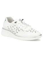 Dámské kožené ažurové polobotky Filippo DP6714