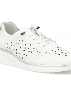 Dámské kožené ažurové polobotky Filippo DP6714