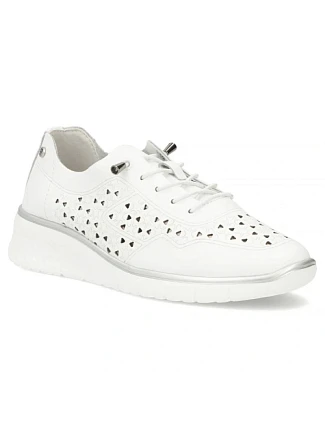 Dámské kožené ažurové polobotky Filippo DP6714