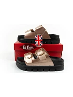 Lee Cooper dámské šněrovací boty gold flip-flops comfortable platform fashionable dámské Lee Cooper dámské šněrovací boty gold flip-flops comfortable platform fashionable dámské