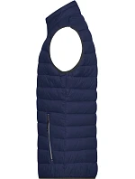 Daiber JN 1138 Pánská péřová vesta 02.1138 navy/silver Daiber JN 1138 Pánská péřová vesta 02.1138 navy/silver
