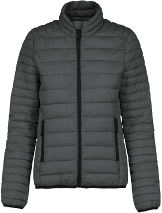 Kariban K 6121 Lehká dámská prošívaná bunda 20.6121 marl dark grey Kariban K 6121 Lehká dámská prošívaná bunda 20.6121 marl dark grey