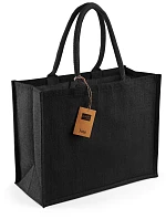Westford Mill W 407 Jutová nákupní taška "Classic" 50.0407 black/black