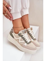 Dámské Sportovní Boty Na Platformě Leopardí Zelené Lorori Dámské Sportovní Boty Na Platformě Leopardí Zelené Lorori