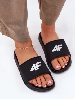 Dámské Pantofle 4F Černé 4FRMM00FSLIF010-20S