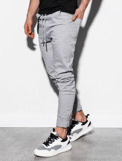 Ombre kalhoty P908 světle šedá