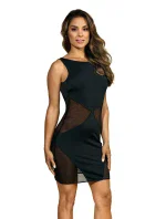 Šaty V-9279 černé - Axami Šaty V-9279 černé - Axami