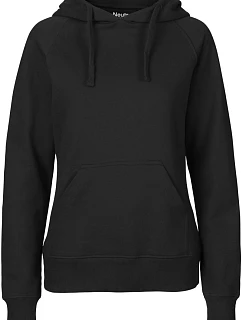 Neutral O 83101 Dámská mikina s kapucí z bio bavlny 77.8311 black