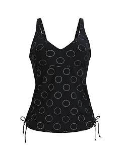 Style Malaika Top tankini - horní díl 8889-1 black - RosaFaia
