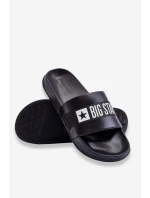 Mužské klasické žabky Big Star LL174458 Khaki