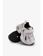 Dětské tenisky na suchý zip bílá a černá Ephona Dětské tenisky na suchý zip bílá a černá Ephona