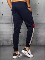 FashionStreet pánské tmavě modré tepláky UX3240