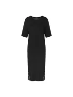 Dámská noční košile Timeless Sensuality NDK SSL - BLACK - černá 0004 - TRIUMPH Dámská noční košile Timeless Sensuality NDK SSL - BLACK - černá 0004 - TRIUMPH