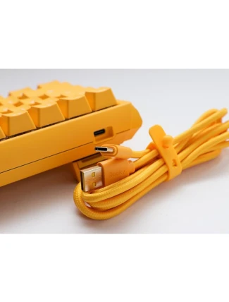 Ducky One 3 Mini Yellow Herní USB QWERTY klávesnice v angličtině