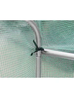 ZAHRADNÍ TUNEL 200x350x200 cm PE KONSTRUKCE ZELENÁ OCEL