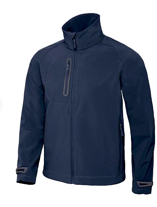 B&C X-Lite Softshell /men Pánská 3-vrstvá softshellová bunda 01.0951 navy B&C X-Lite Softshell /men Pánská 3-vrstvá softshellová bunda 01.0951 navy