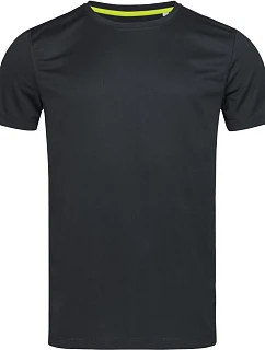 Stedman Active 140 Crew Mesh-T Pánské sportovní tričko vzor "ptačí oko" 05.8400 black opal