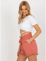 Šortky D73760M62233KB tmavě růžové Šortky D73760M62233KB tmavě růžové