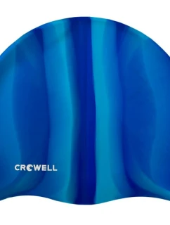 Crowell Multi Flame silikonová plavecká čepice col.13