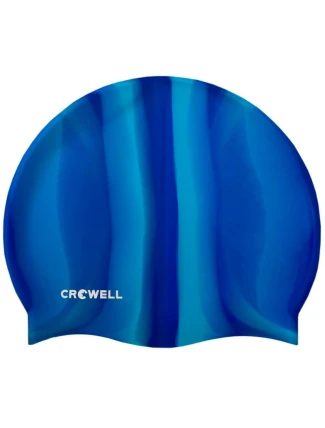Crowell Multi Flame silikonová plavecká čepice col.13 Crowell Multi Flame silikonová plavecká čepice col.13