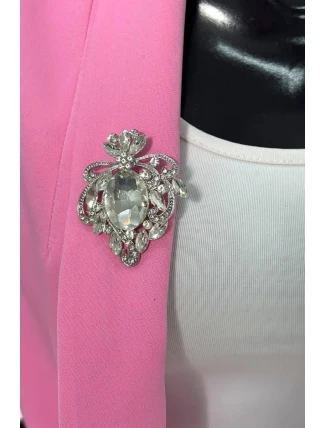 Brožový XZ459-247 stříbro Brožový XZ459-247 stříbro