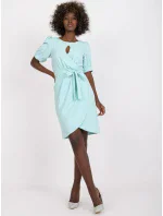Dámské šaty-LK-SK-508622.06P-Mint Dámské šaty-LK-SK-508622.06P-Mint