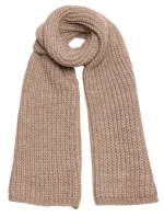 M896 Žebrovaná šála - béžová