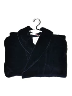 Dámský župan Velur Lydie 389 Tmavě modrá - De Lafense