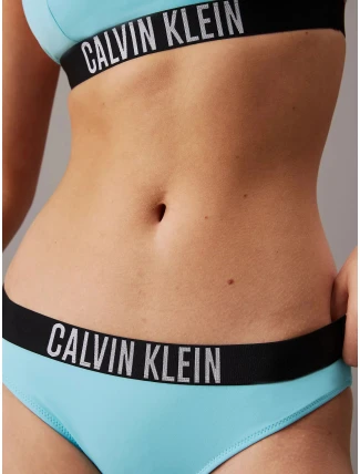 Dámské plavkové kalhotky KW0KW02337 DCE sv. modré - Calvin Klein Dámské plavkové kalhotky KW0KW02337 DCE sv. modré - Calvin Klein