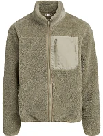 Build your Brand BY 406 Unisex fleecová bunda "Bonded Sherpa" 56.0406 pale olive Build your Brand BY 406 Unisex fleecová bunda "Bonded Sherpa" 56.0406 pale olive