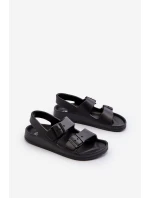 Dětské lehké žabky s přezkami BIG STAR NN374541 Černé