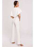 M670 Kombinéza s volánky - ecru