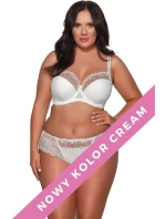 Ava 1030 Krémové kalhotky S-3XL