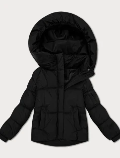 Černá oversize dámská bunda pro přechodné období S'West (B2003-1)