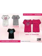 LEONE dámské tričko LW1035/S16 šedá "M"