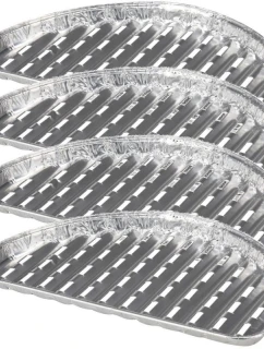 HLINÍKOVÉ GRILOVACÍ TÁCKY POLOVIČNÍ 4KS