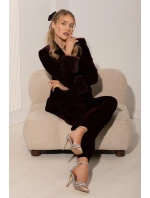 Sandály na podpatku s krystaly stříbrné Rosavie