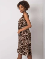 Šaty TO SK 896 9.02P černá a béžová