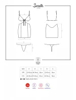 Košilka Swanita chemise - Obsessive