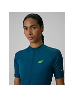 UPF50+ dámský cyklistický dres 4F 4FRSS26TFTSF2455-46S dámské UPF50+ dámský cyklistický dres 4F 4FRSS26TFTSF2455-46S dámské