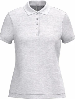 Kariban K 255 Dámské piqué polo 20.K255 ash heather