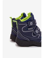 Zateplené Dětské Sněhule Traperky Big Star OO374049 Černé