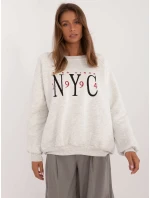 Mikina EM BL 857.88 světle šedá