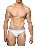 Pánské slipy 2 pack 013 white - Atlantic