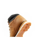 Lee Cooper pánská zimní trekingová zateplená kotníková obuv hnědá